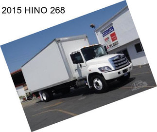 2015 HINO 268