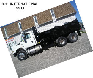 2011 INTERNATIONAL 4400