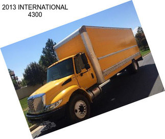 2013 INTERNATIONAL 4300