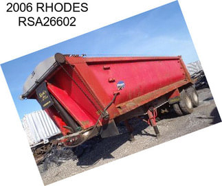 2006 RHODES RSA26602