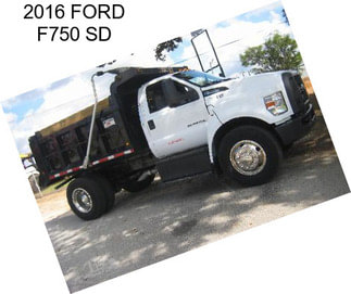 2016 FORD F750 SD