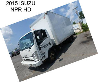 2015 ISUZU NPR HD