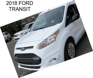 2018 FORD TRANSIT