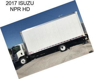 2017 ISUZU NPR HD