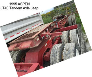 1995 ASPEN JT40 Tandem Axle Jeep