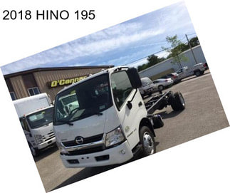 2018 HINO 195