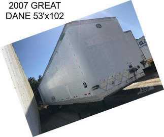 2007 GREAT DANE 53\'x102\