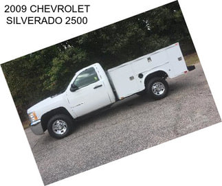 2009 CHEVROLET SILVERADO 2500