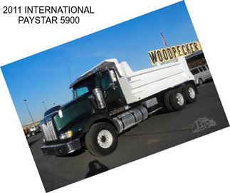 2011 INTERNATIONAL PAYSTAR 5900