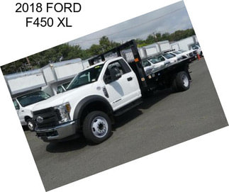 2018 FORD F450 XL