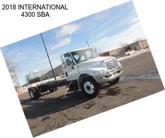 2018 INTERNATIONAL 4300 SBA