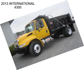 2013 INTERNATIONAL 4300