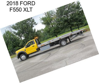 2018 FORD F550 XLT