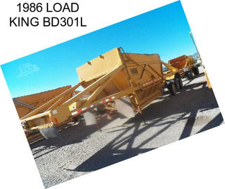 1986 LOAD KING BD301L