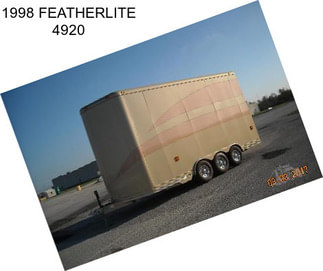 1998 FEATHERLITE 4920