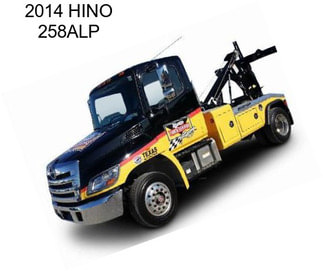 2014 HINO 258ALP