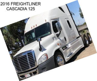 2016 FREIGHTLINER CASCADIA 125