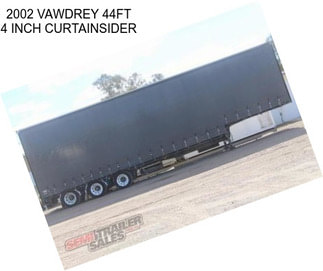 2002 VAWDREY 44FT 4 INCH CURTAINSIDER