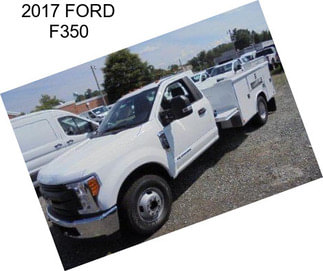 2017 FORD F350