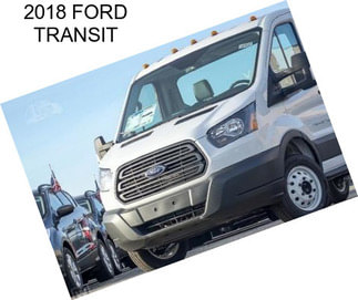 2018 FORD TRANSIT