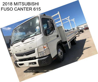 2018 MITSUBISHI FUSO CANTER 615