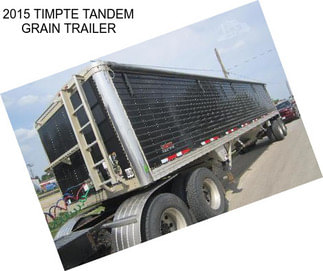 2015 TIMPTE TANDEM GRAIN TRAILER