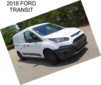 2018 FORD TRANSIT