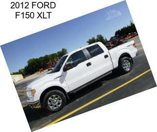 2012 FORD F150 XLT