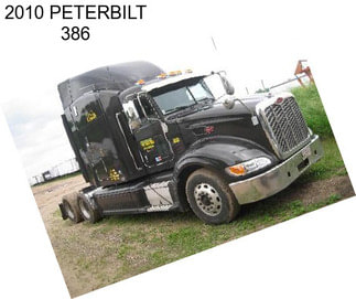 2010 PETERBILT 386