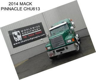 2014 MACK PINNACLE CHU613