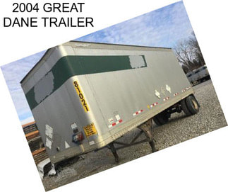 2004 GREAT DANE TRAILER