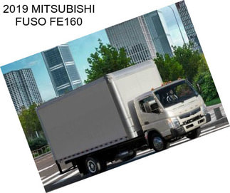 2019 MITSUBISHI FUSO FE160