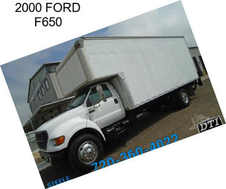 2000 FORD F650