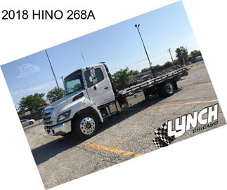 2018 HINO 268A