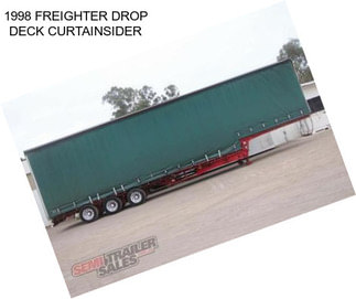 1998 FREIGHTER DROP DECK CURTAINSIDER