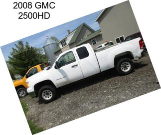 2008 GMC 2500HD