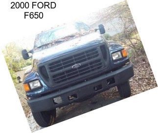 2000 FORD F650