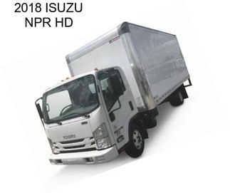 2018 ISUZU NPR HD