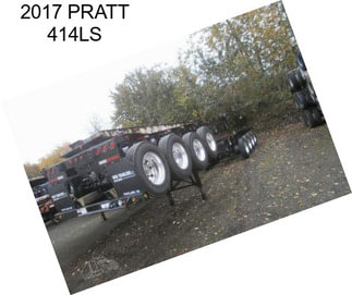 2017 PRATT 414LS