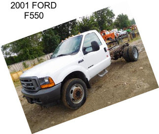 2001 FORD F550