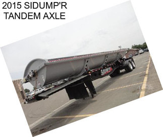 2015 SIDUMP\'R TANDEM AXLE