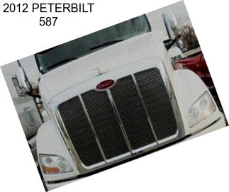 2012 PETERBILT 587