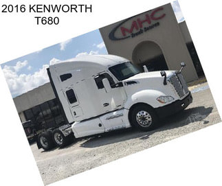 2016 KENWORTH T680