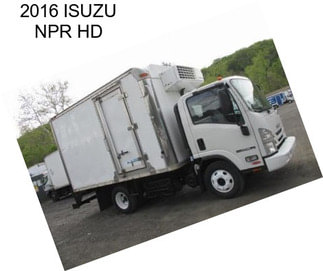 2016 ISUZU NPR HD