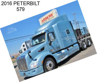 2016 PETERBILT 579