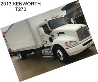 2013 KENWORTH T270