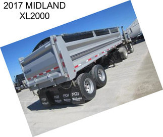 2017 MIDLAND XL2000