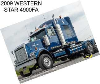 2009 WESTERN STAR 4900FA