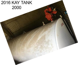 2016 KAY TANK 2000