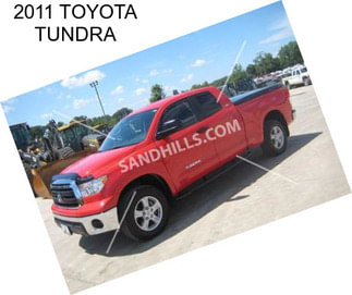 2011 TOYOTA TUNDRA